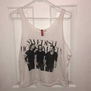 Distressed Swedish House Mafia Band Tank